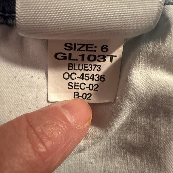 GOOD AMERICAN Good Legs High Rise Skinny Blue Jeans Size 6 / 28 GL 1037 373 - Picture 9 of 11